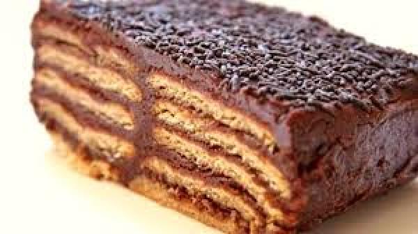 TARTA DE CHOCOLATE Y GALLETA